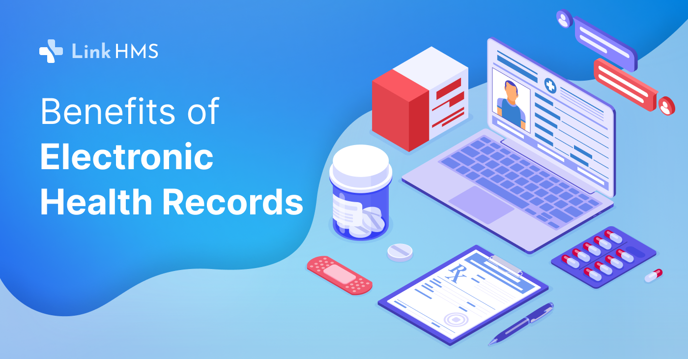 Benefits of electronic health records - blog cover